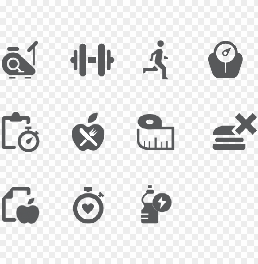 fitness icon icons see disclaimer below health and wellness icons png - Free PNG Images ID 124842