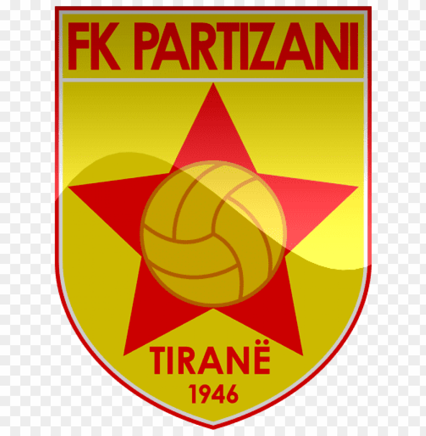 fk, partizani, tirana, football, logo, png