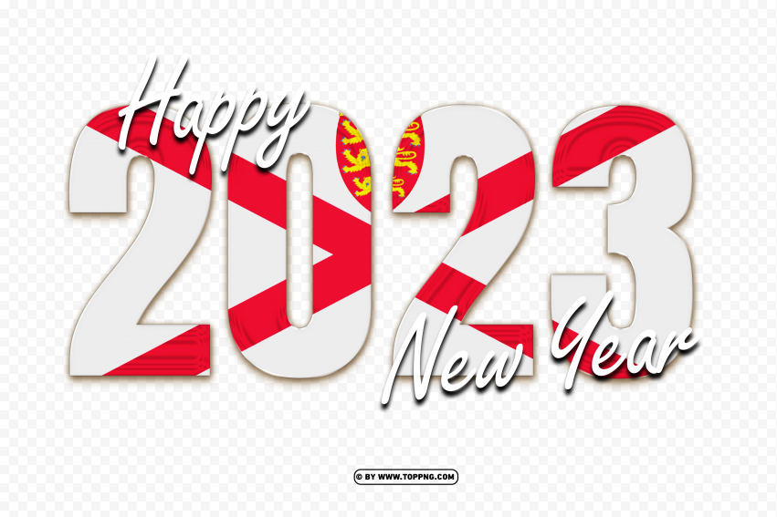 flag of jersey png with 2023 happy new year,New year 2023 png,Happy new year 2023 png free download,2023 png,Happy 2023,New Year 2023,2023 png image