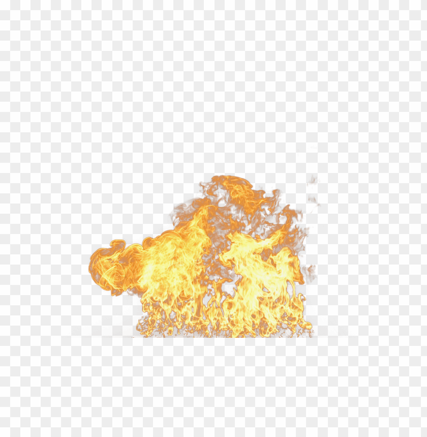 PNG image of flame with a clear background - Image ID 23887
