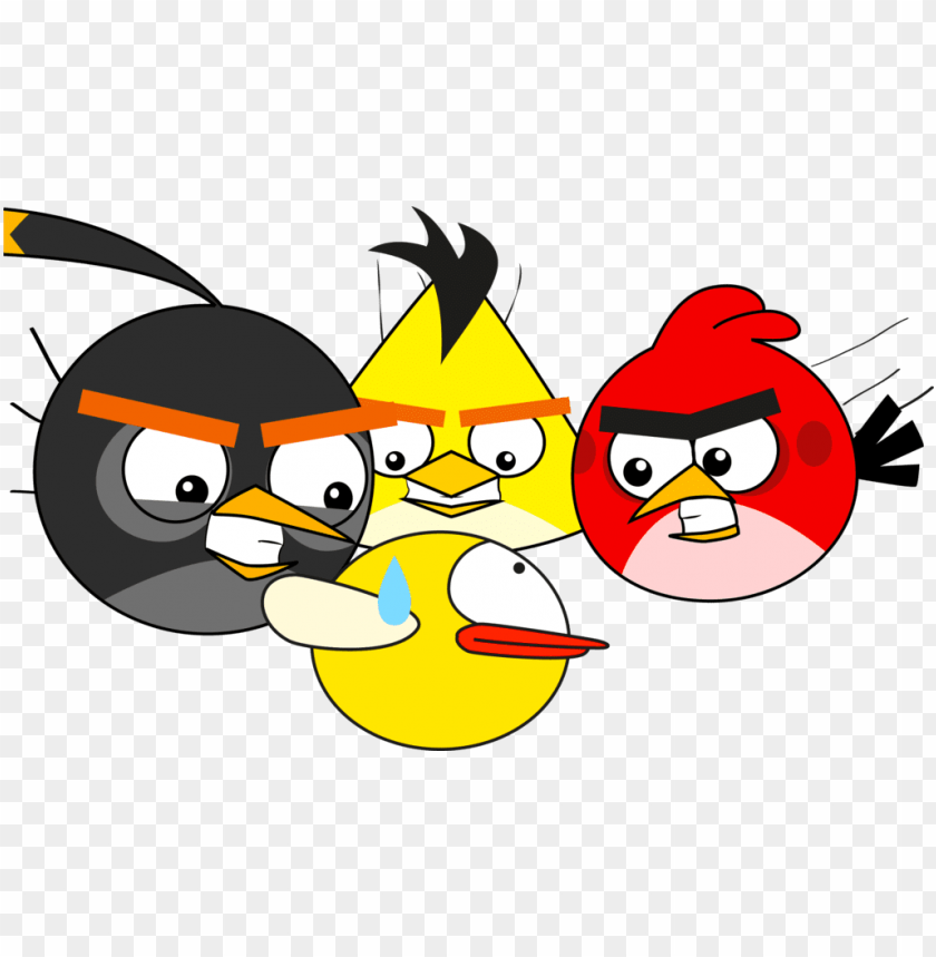 flappy bird and angry bird PNG image with transparent background@toppng.com
