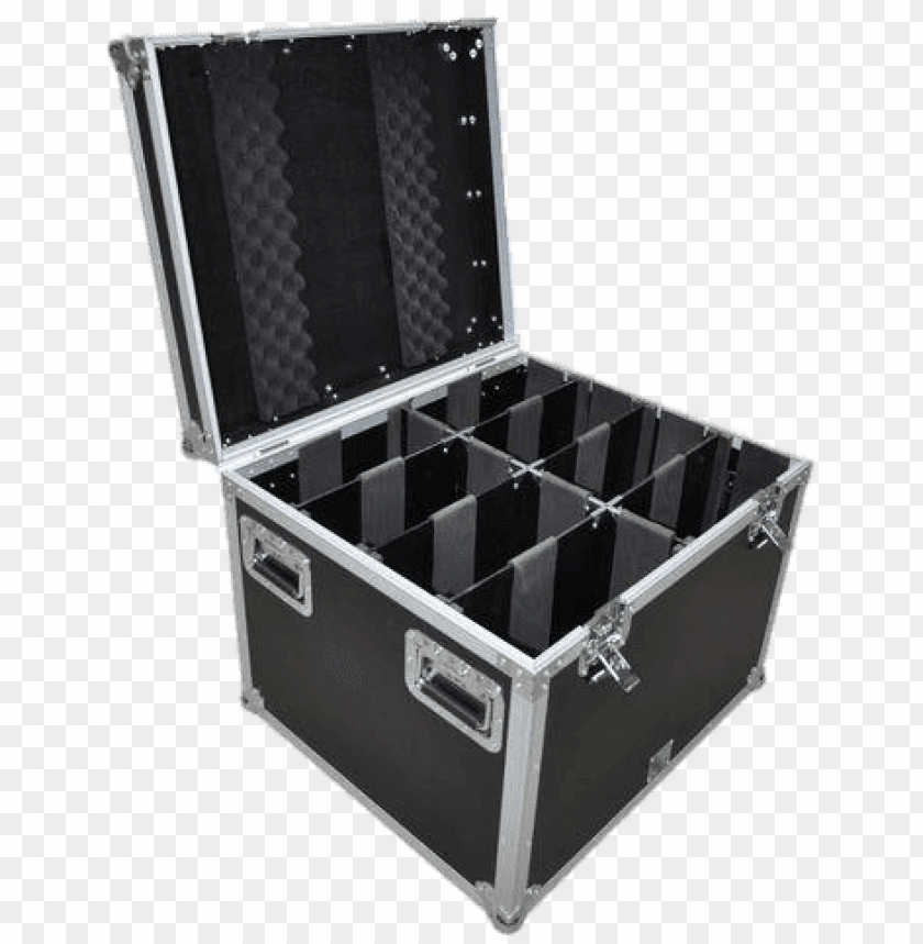 miscellaneous, flightcases, flightcase with compartments, 