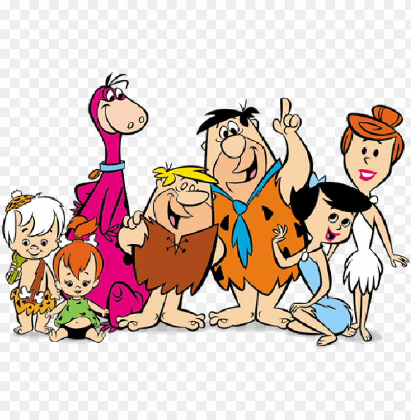 flinstones of the family clipart fred flintstone family PNG transparent with Clear Background ID 232192