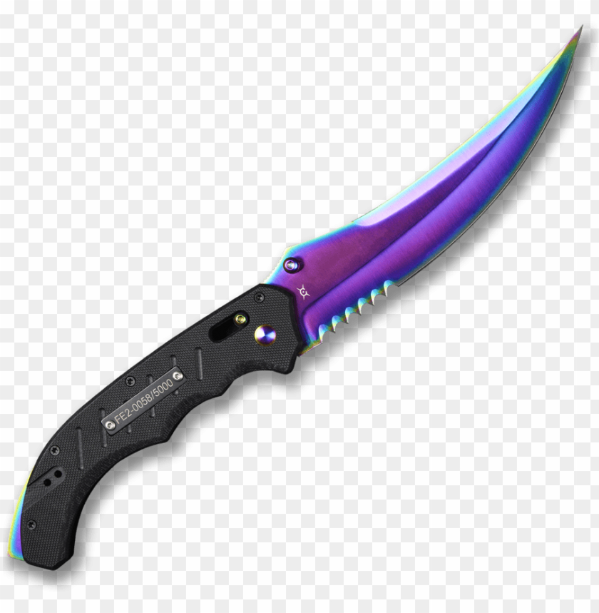 flip elite fade csgo knife PNG transparent with Clear Background ID 190279
