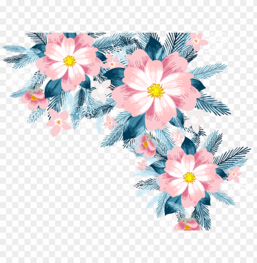 Flowers Vector Transparent Background