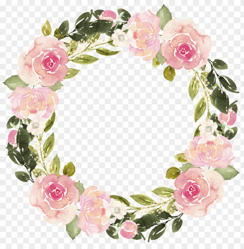 22+ Transparent Background Flower Wreath Png PNG