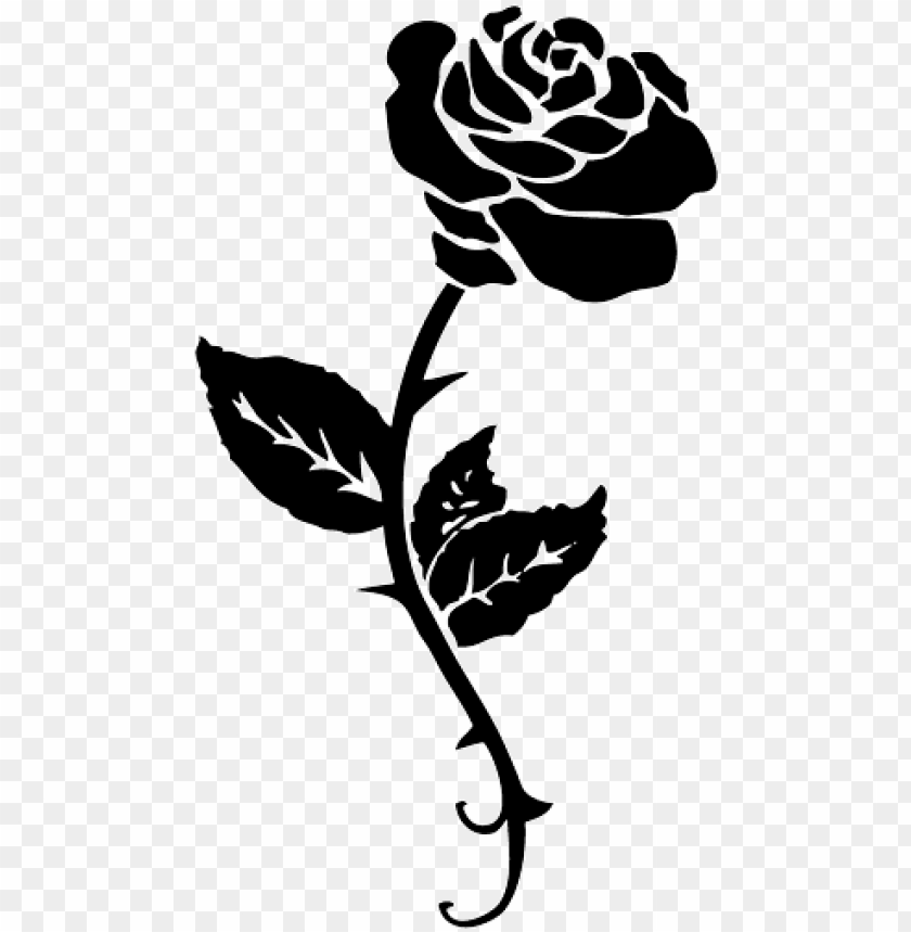 floral tattoo png - rose tattoo PNG image with transparent background.