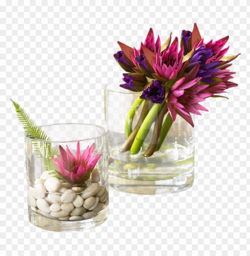 PNG image of flower decorations with a clear background - Image ID 45638