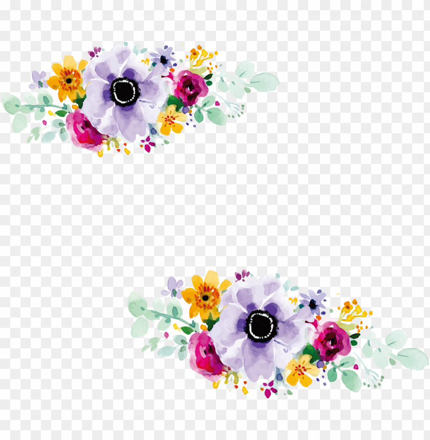 flower design for wedding invitation PNG image with transparent background  | TOPpng