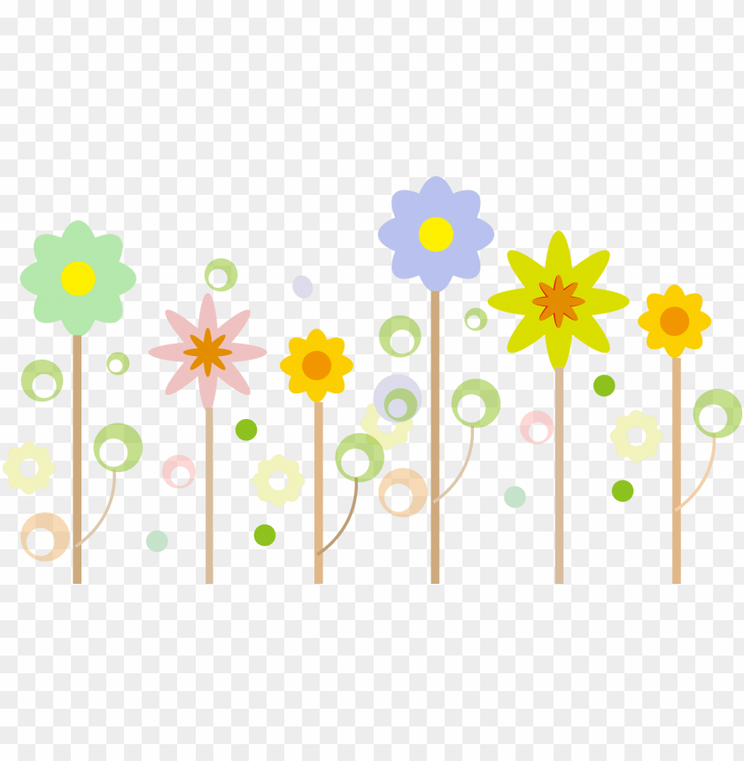 floral, set, web, vector design, flowers, logo, technology