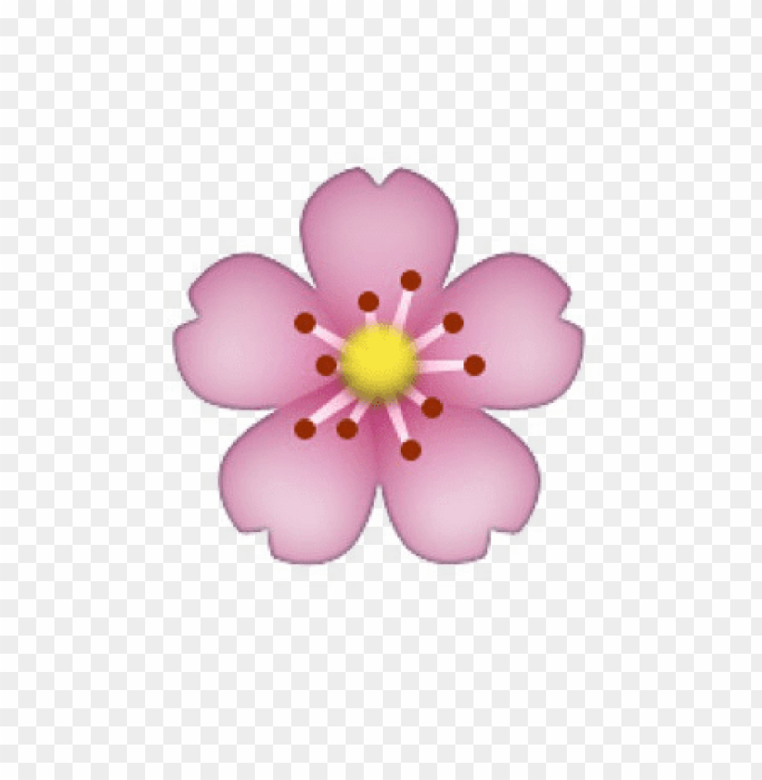 flower emoji transparent PNG transparent with Clear Background ID 114041