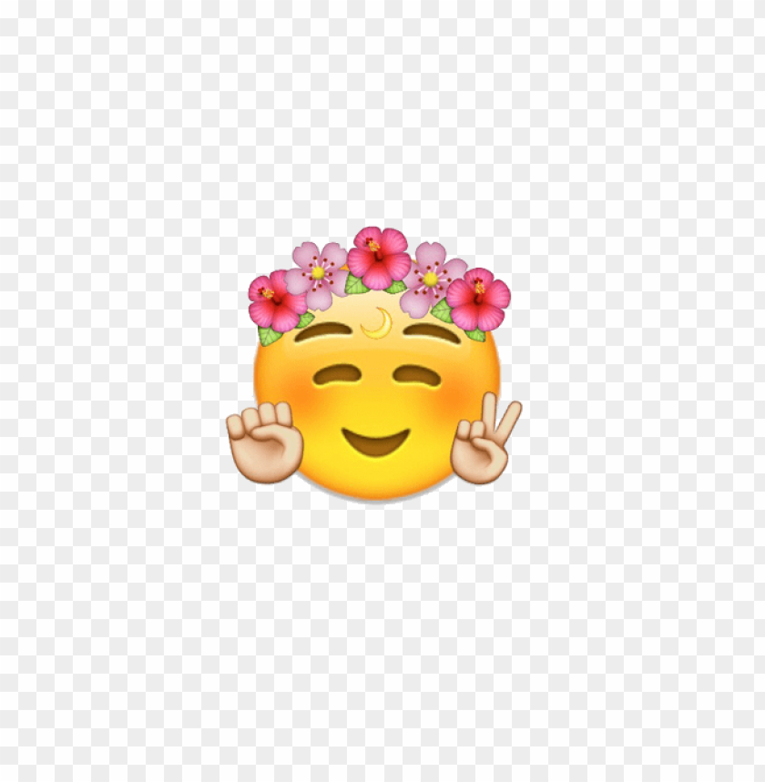 flower emoji transparent PNG image with transparent background | TOPpng