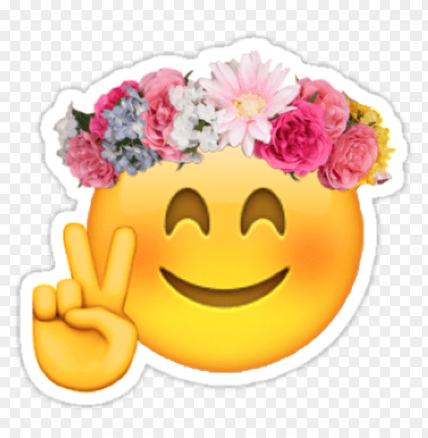 flower emoji transparent PNG transparent with Clear Background ID 114050