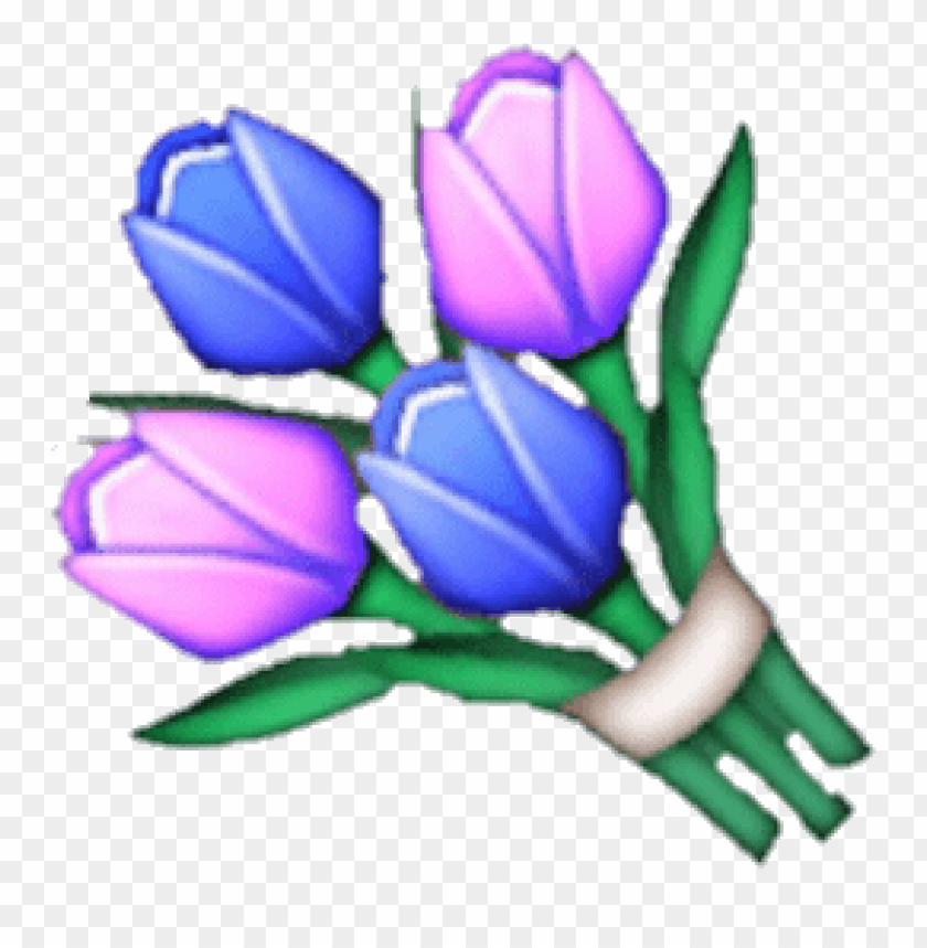 Flower Emoji Transpa Png