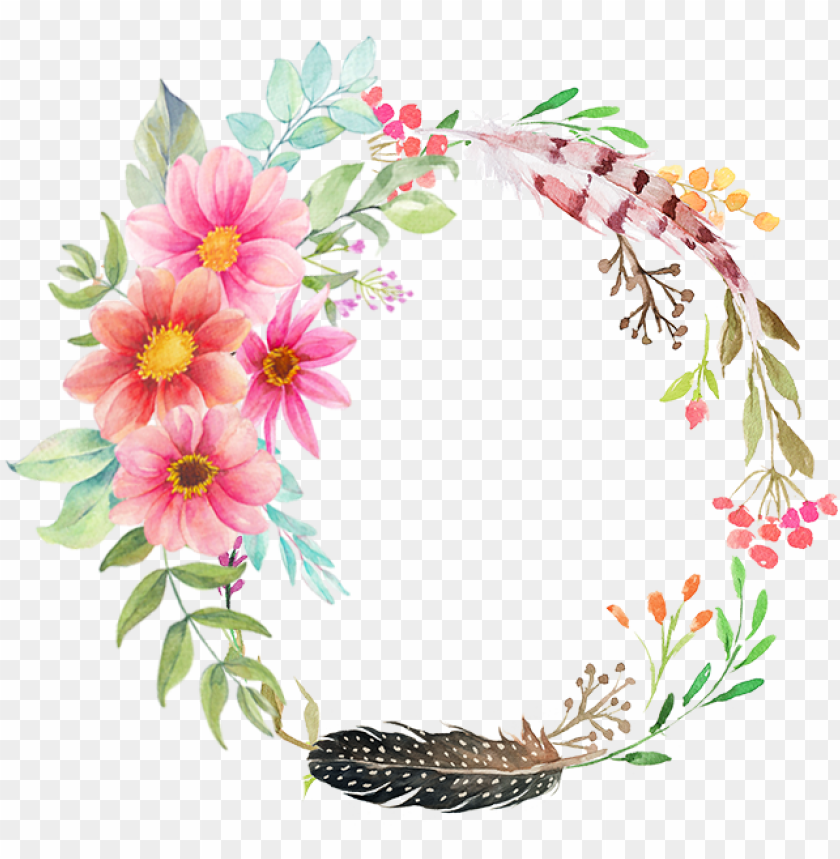 floral, plants, illustration, spring, tree rings, garden, symbol