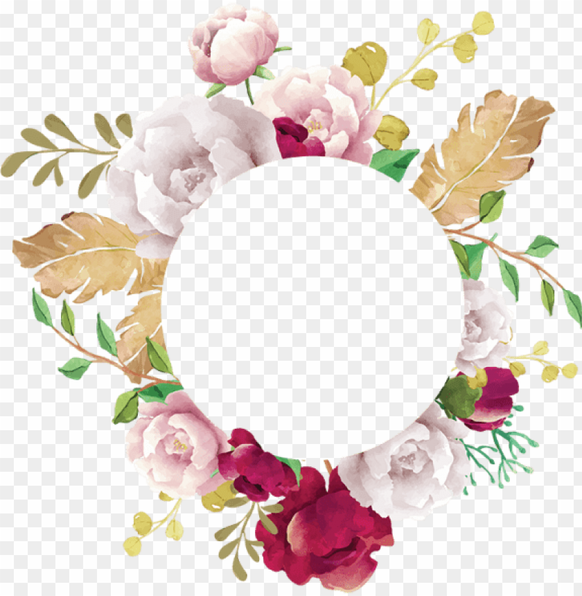 flower frame transparent PNG transparent with Clear Background ID 77649