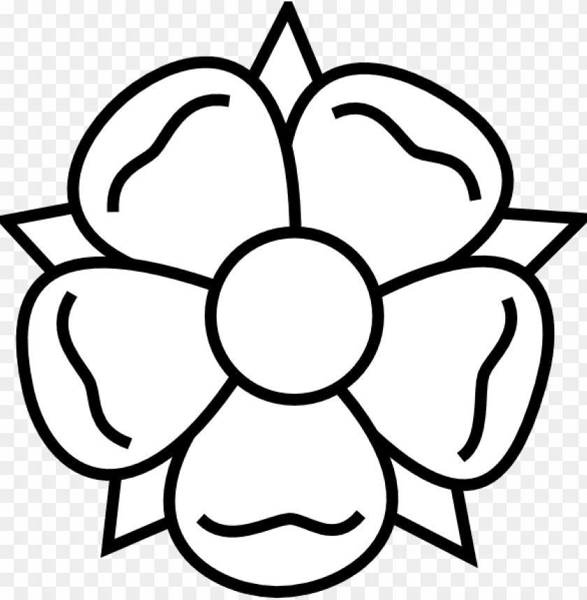 easy flower drawing outline