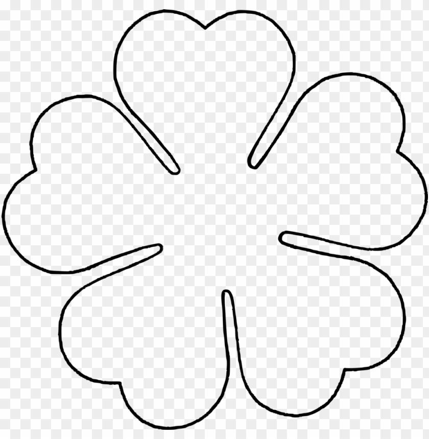Flower Petals Template Love Flower Template Png Image With Transparent Background Toppng