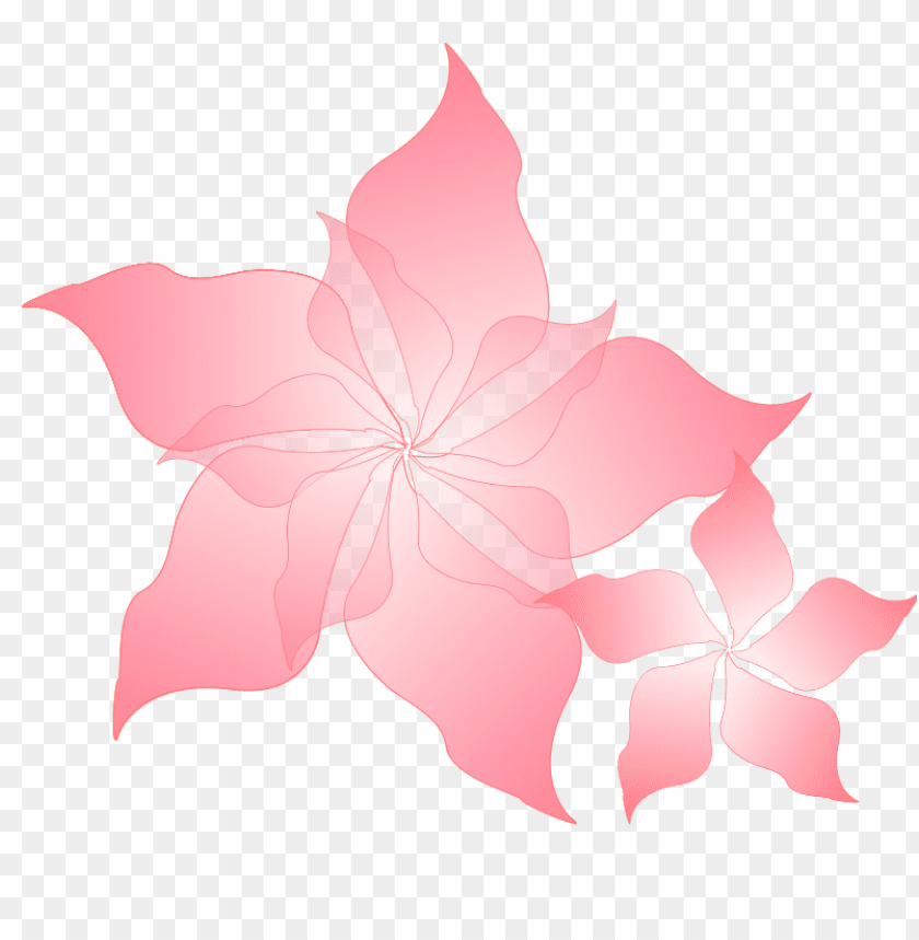 flower vector pink