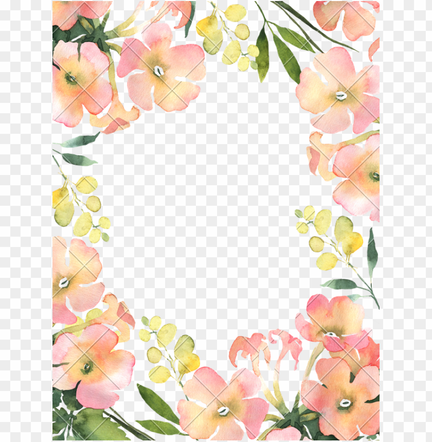 Flowers Background Png Flower Background Invitation Free PNG Image With Transparent Background