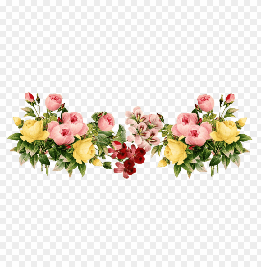 PNG image of flowers with a clear background - Image ID 9220