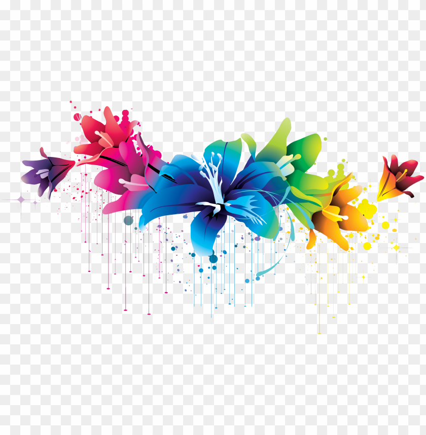 flowers png - colorful flowers PNG image with transparent background |  TOPpng