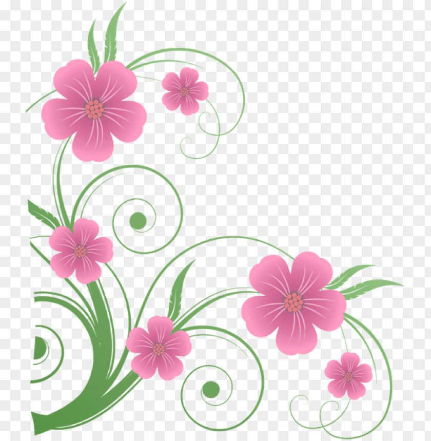 flowers png decorative element