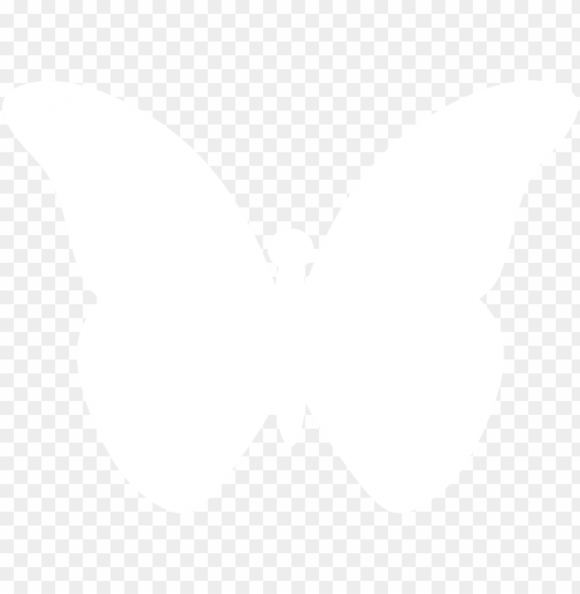 Flying Butterfly Silhouette By Paperlightbox White Butterfly Silhouette PNG  Image With Transparent Background | TOPpng