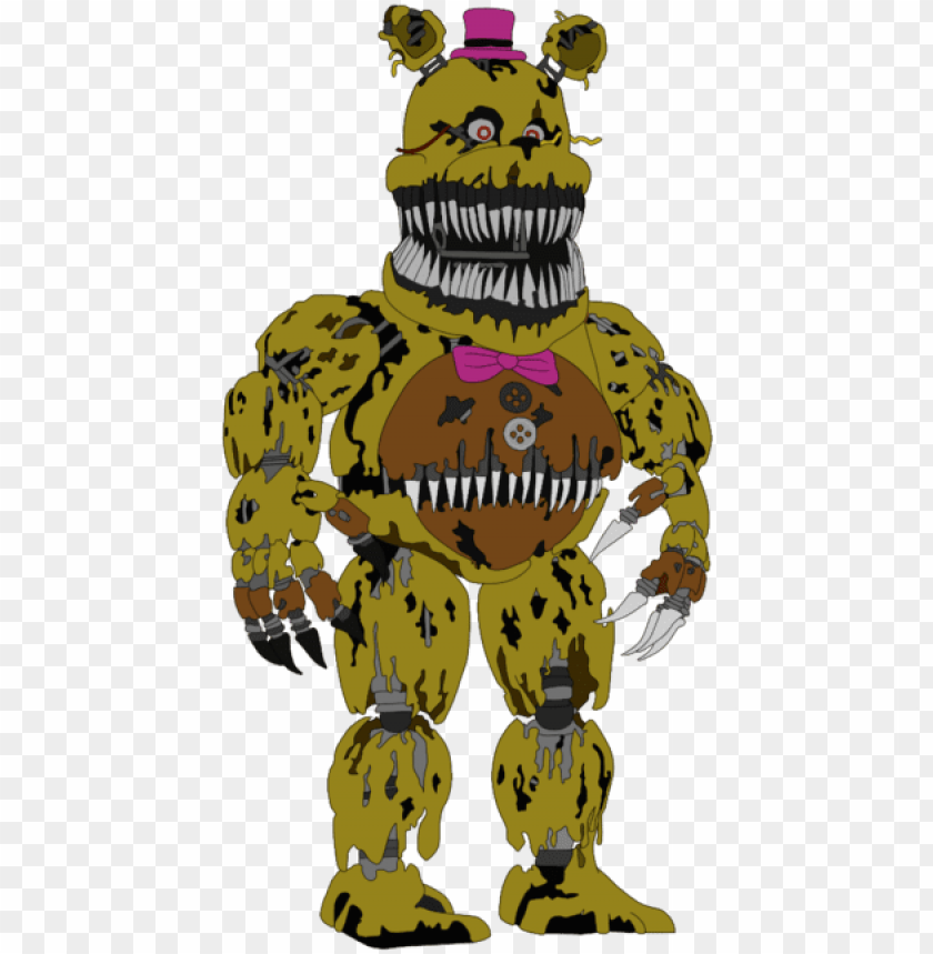 Endo Fredbear - Five Nights At Freddy's Endo, Full Size PNG Download, SeekPNG