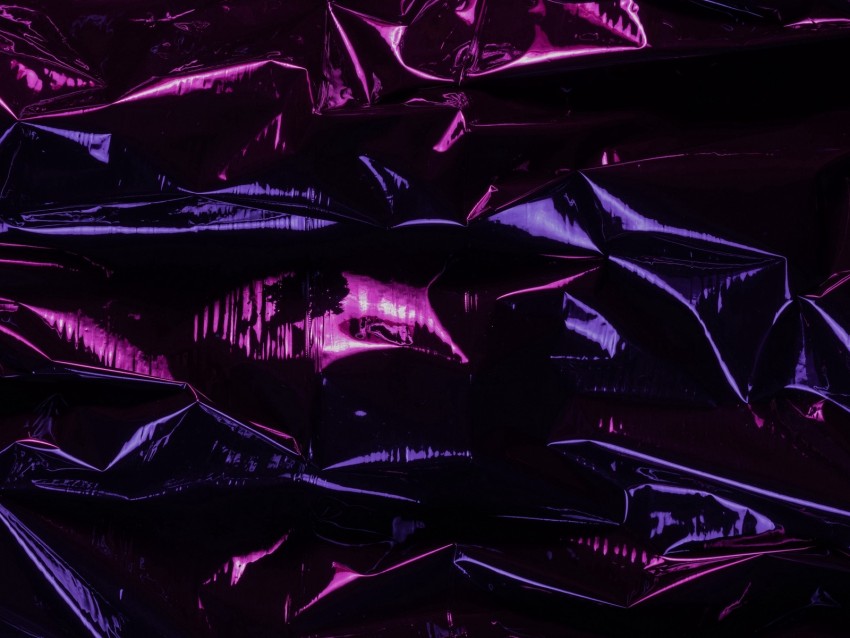 foil, purple, dark, texture, surface