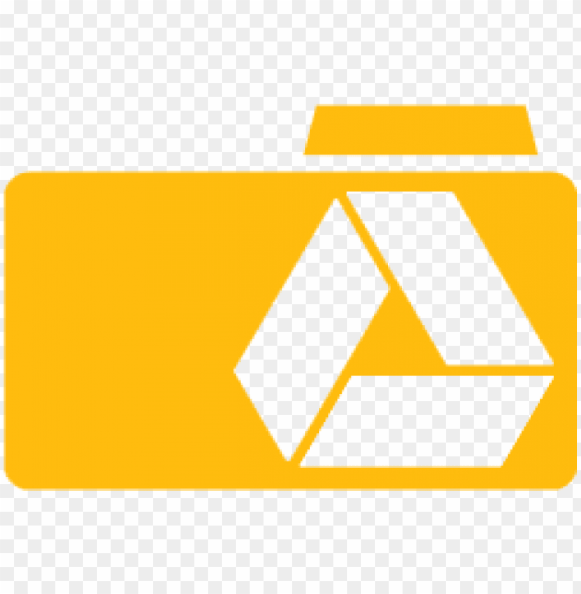 Folder Icons Google - Google Drive Vector Logo PNG Transparent Background