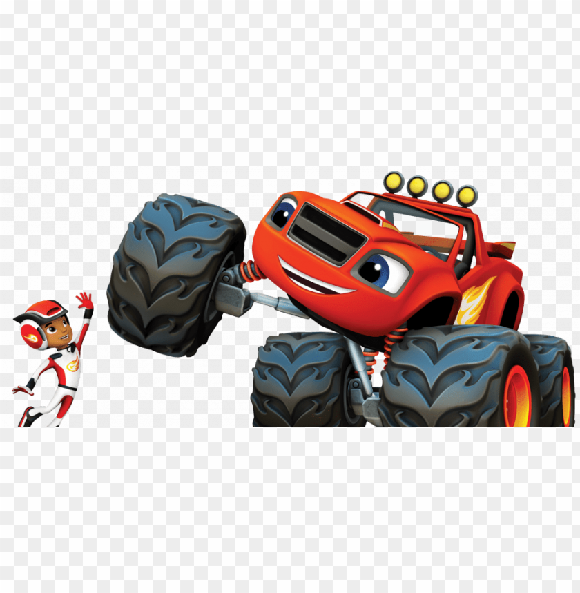 follow blaze and the monster machines PNG image with transparent ...