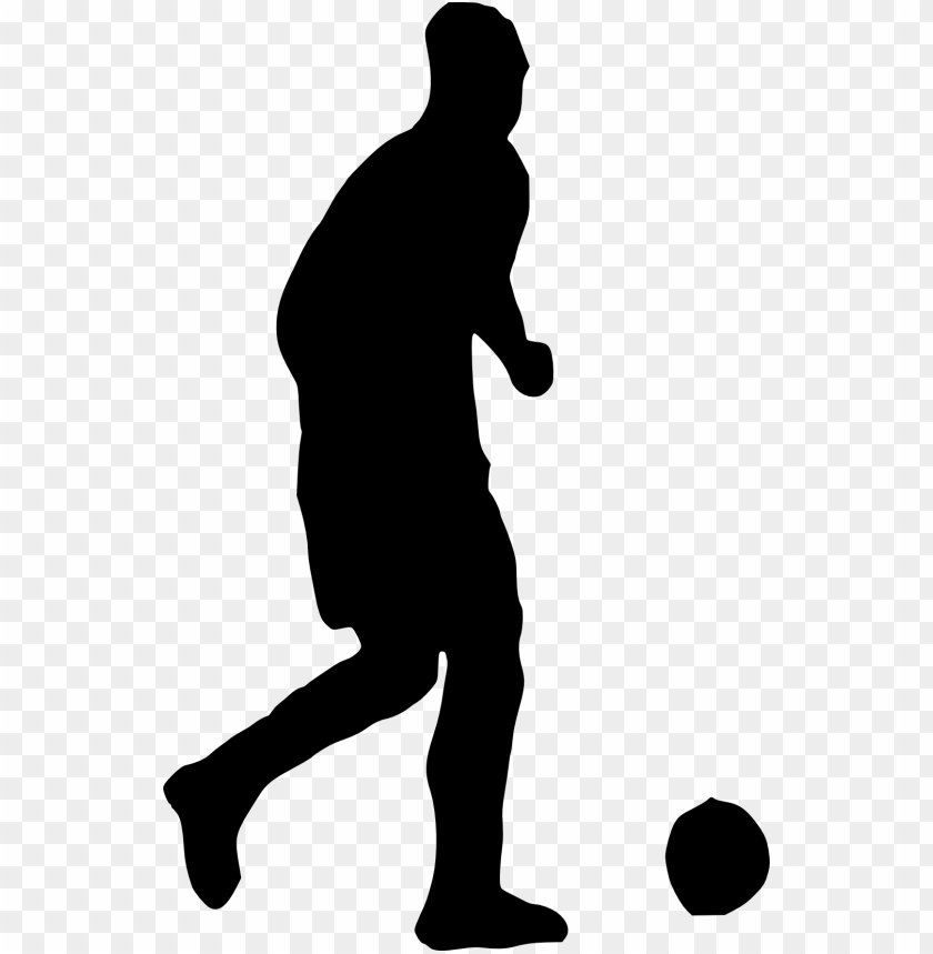 Transparent Football Player Silhouette PNG Image - ID 3985 | TOPpng