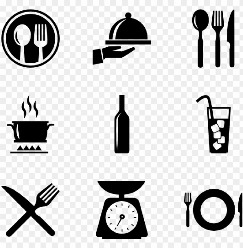 Fork And Knife Png Cooking Icon Vector Png Image With Transparent Background Toppng