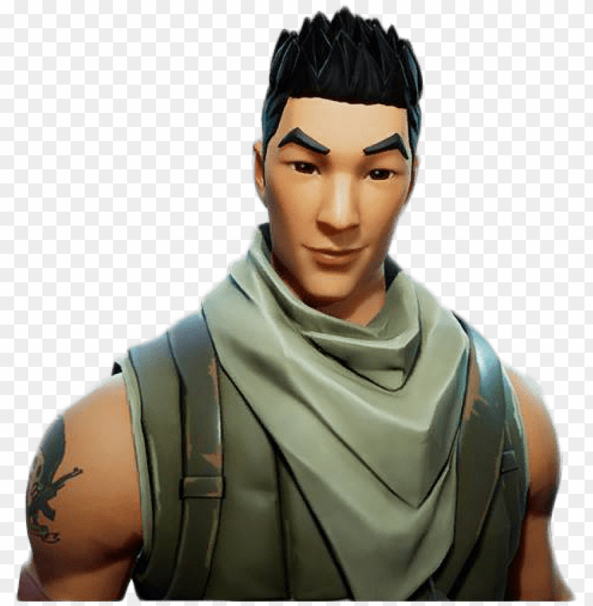 fornite asian avatar png image - fortnite default skin chinese PNG image wi...