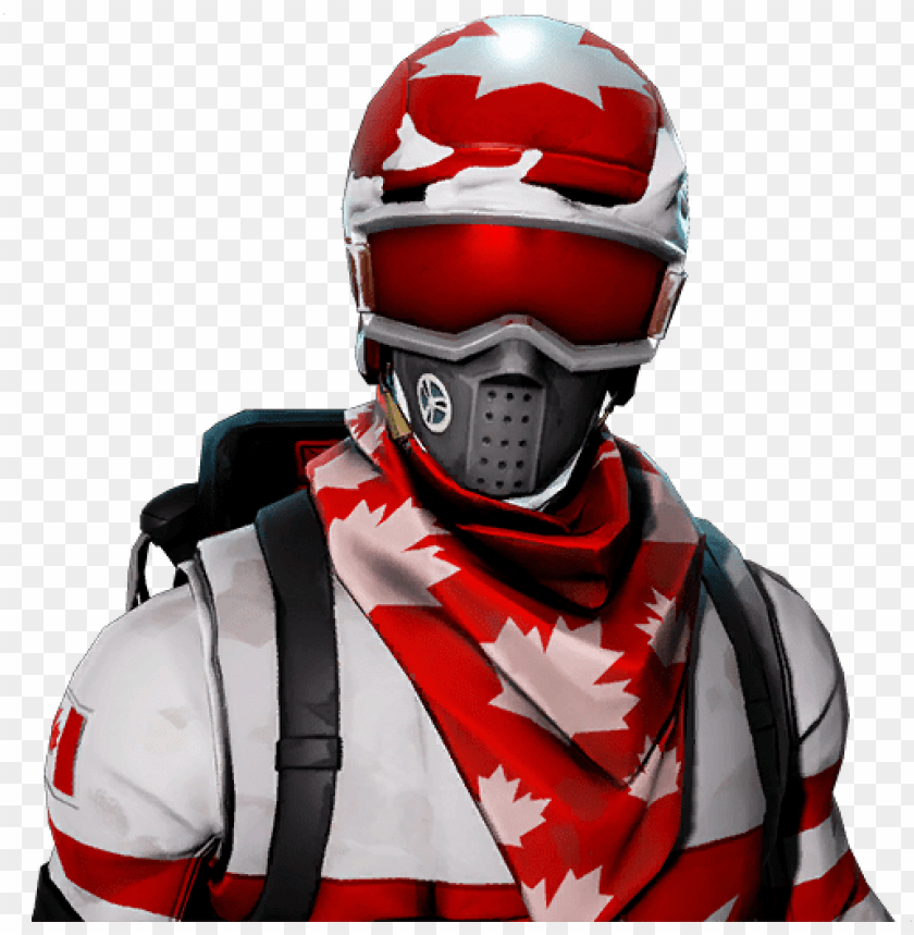 fortnite alpine ace canada character PNG image with transparent background@toppng.com
