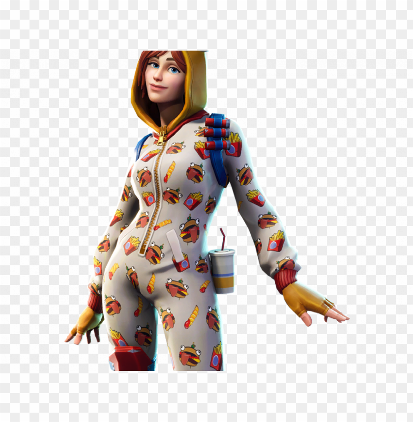 Fortnite Fans Looking Forward To Slipping Into A Fast Durr Burger Onesie Ski Png Image With Transparent Background Toppng