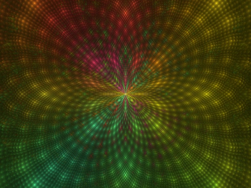 fractal, scattering, colorful, glow, abstraction