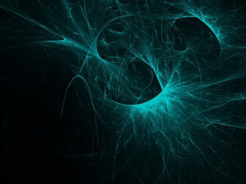 Fractal Tangled Energy Glow Abstraction 4k Wallpaper | TOPpng
