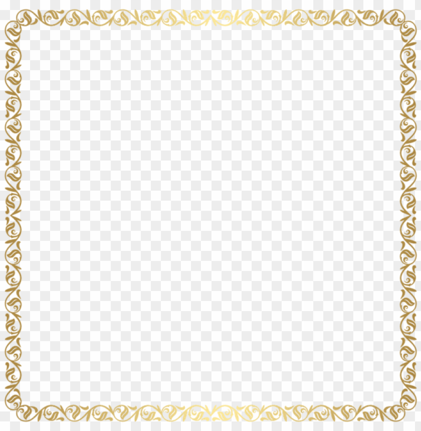 frame border gold