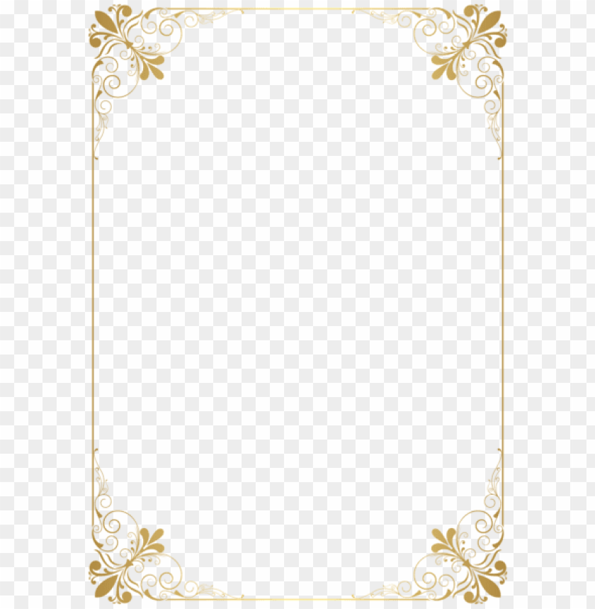 frame border golden