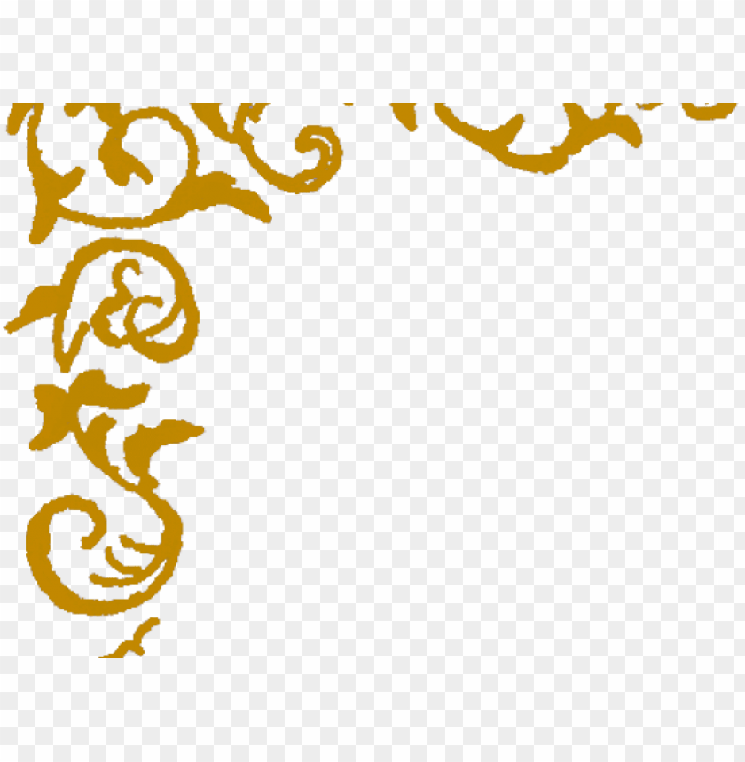 wedding corner border design png