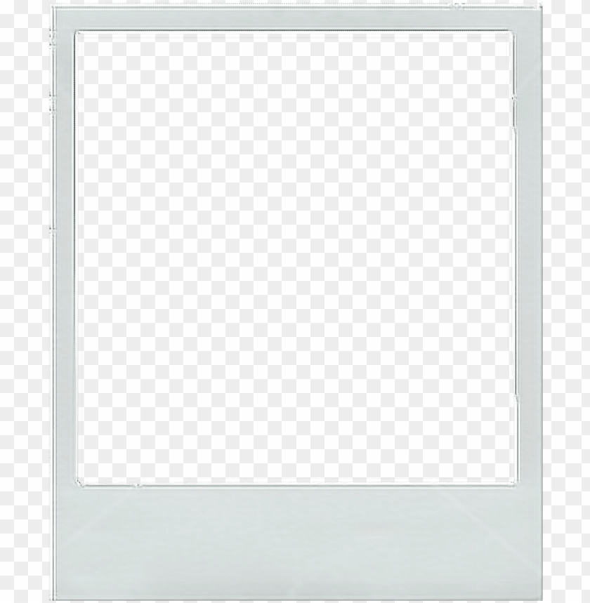 frame polaroid aesthetic tumblr polaroid frame high res PNG transparent with Clear Background ID 166584