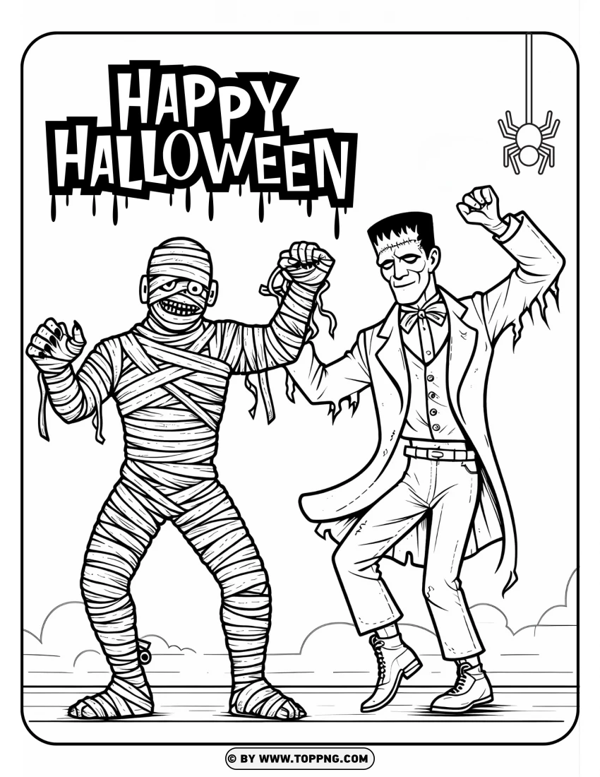 Halloween , Coloring Page , Coloring Sheet