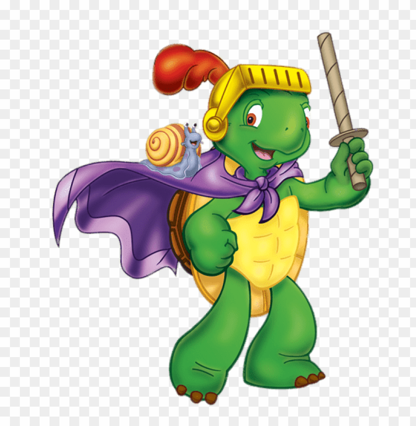 franklin dressed as a knight clipart png photo - 65956