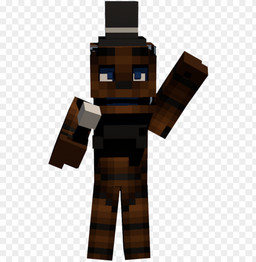 freddy fazbear photo minecraft en 4d PNG transparent with Clear Background ID 426579