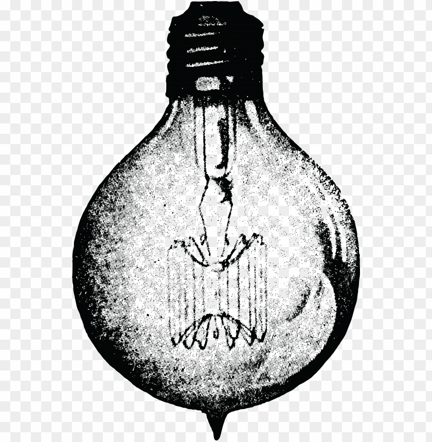 free clipart of a vintage light bulb - incandescent light bulb PNG image with transparent background@toppng.com
