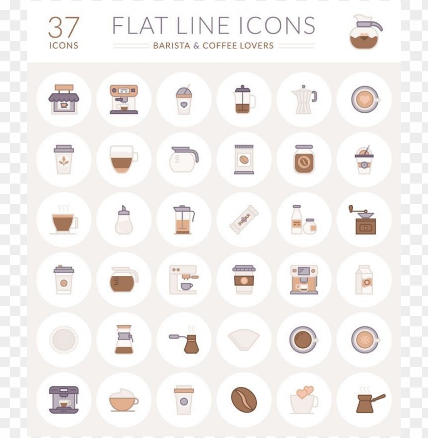  free coffee flat icon vector - 471296
