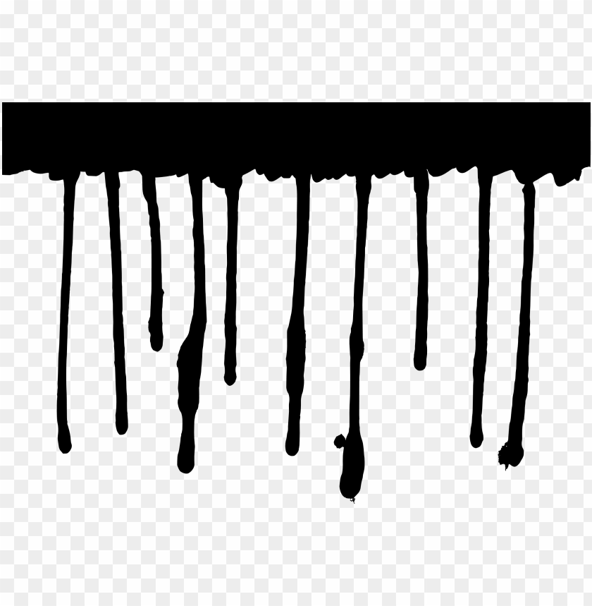 free download - black paint dripping PNG image with transparent background  | TOPpng