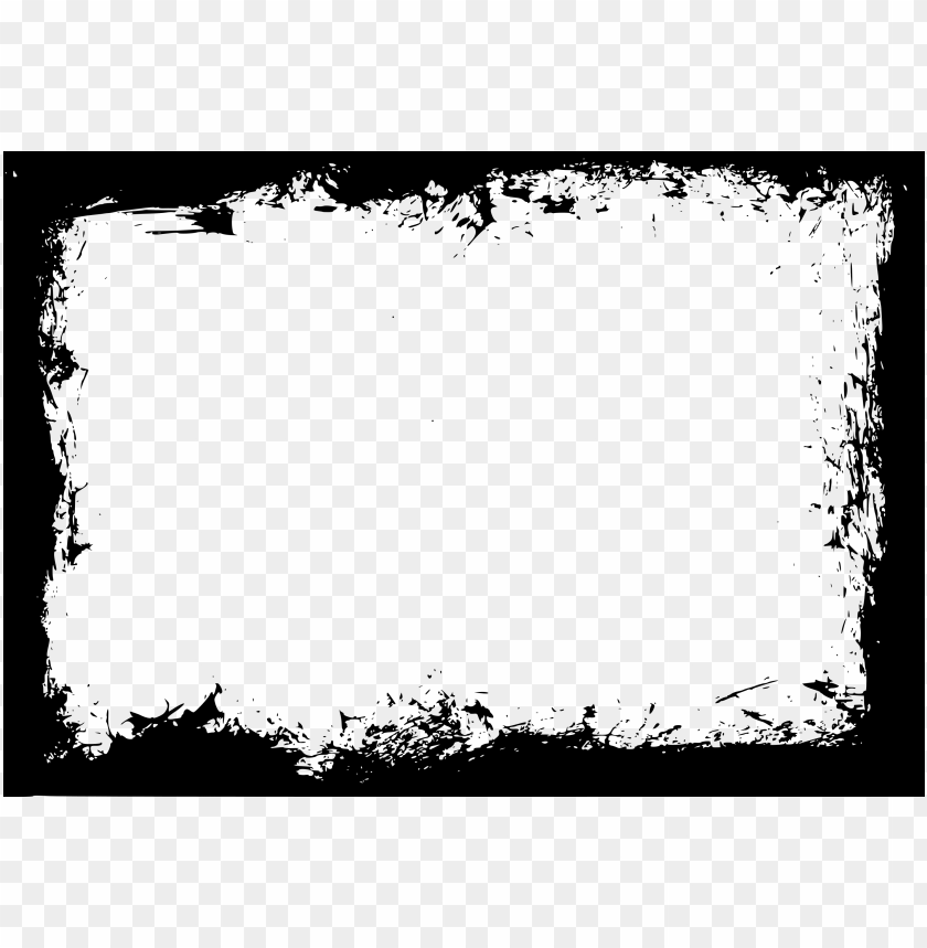 free download brush frame PNG transparent with Clear Background ID 167036